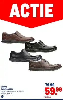 Makro Clarks herenschoen aanbieding