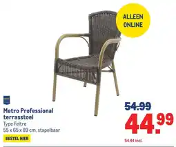 Makro Metro Professional terrasstoel aanbieding