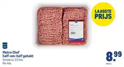 Makro Metro Chef half-om-half gehakt aanbieding