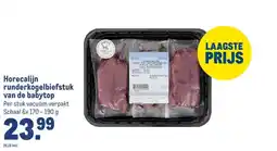 Makro Horecalijn runderkogelbiefstuk van de babytop aanbieding