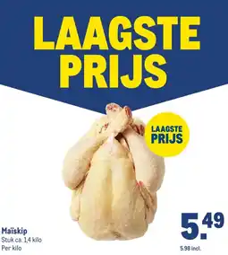 Makro Maïskip aanbieding