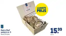 Makro Metro Chef oesters nr. 3 aanbieding