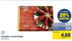 Makro Gekookte rivierkreeftjes aanbieding