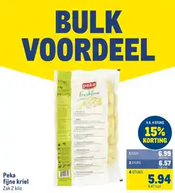 Makro Peka fijne kriel aanbieding