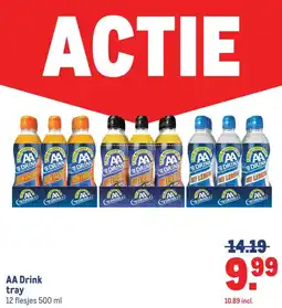 Makro AA Drink tray aanbieding