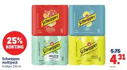 Makro Schweppes multipack aanbieding