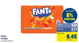 Makro Fanta orange aanbieding