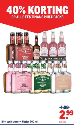 Makro OP ALLE FENTIMANS MULTIPACKS aanbieding