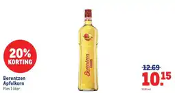 Makro Berentzen Apfelkorn aanbieding