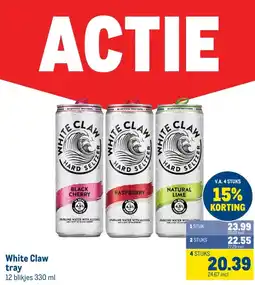 Makro White Claw aanbieding