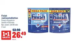 Makro Finish vaatwastabletten aanbieding