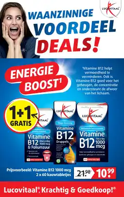 Lucovitaal Vitamine B12 aanbieding