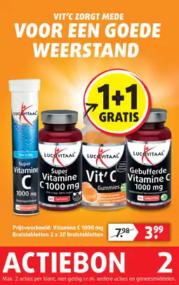 Lucovitaal Vit'C 1000 mg aanbieding