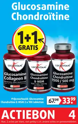 Lucovitaal Glucosamine Chondroïtine aanbieding