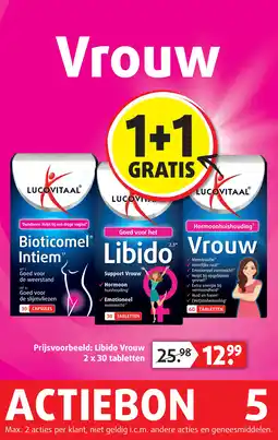 Lucovitaal Vrouw Support aanbieding