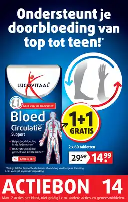 Lucovitaal Bloed Circulatie Support aanbieding