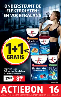 Lucovitaal Elektrolyten- en Vochtbalans aanbieding