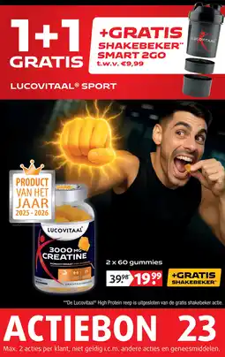 Lucovitaal 3000 MG CREATINE aanbieding