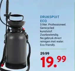 Kluswijs DRUKSPUIT ECO aanbieding