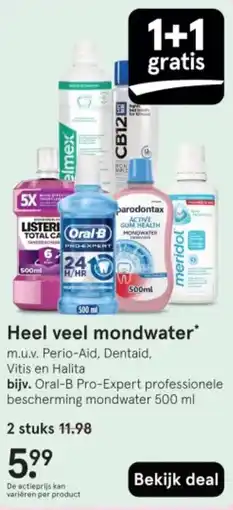Etos Heel veel mondwater aanbieding