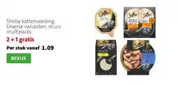Intratuin Sheba kattenvoeding. Diverse varianten, m.u.v. multipacks aanbieding