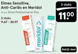 Etos Elmex Sensitive, Anti-Cariës en Meridol aanbieding