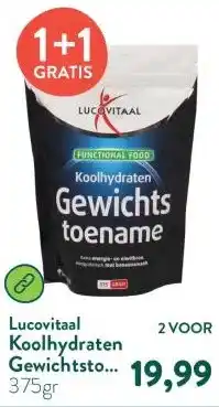 Holland & Barrett Koolhydraten Gewichtstoename - 375g aanbieding