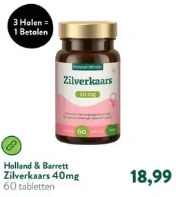 Holland & Barrett Zilverkaars 40mg aanbieding