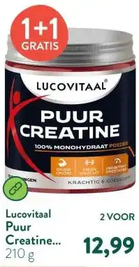 Holland & Barrett Puur Creatine Poeder - 70 doseringen aanbieding