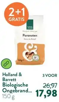 Holland & Barrett Biologische Ongebrande Paranoten aanbieding