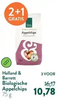 Holland & Barrett Biologische Appelchips aanbieding