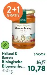 Holland & Barrett Biologische Bloemenhoning Vloeibaar aanbieding