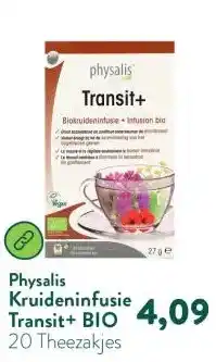 Holland & Barrett Kruideninfusie Transit+ BIO aanbieding