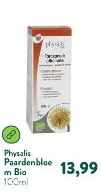 Holland & Barrett Paardenbloem Bio aanbieding