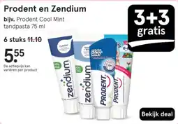 Etos Prodent en Zendium aanbieding