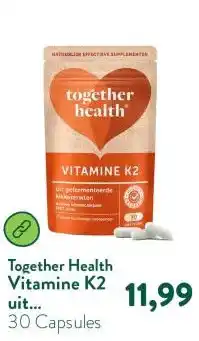 Holland & Barrett Vitamine K2 uit Gefermenteerde Kikkererwten aanbieding