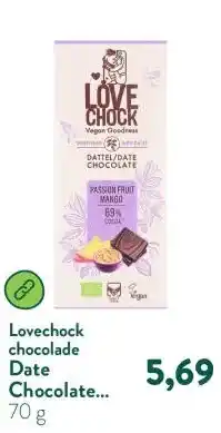 Holland & Barrett Date Chocolate Passion Fruit Mango 69% – 70g aanbieding