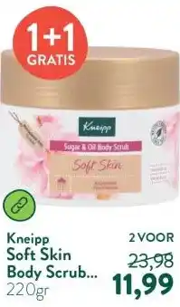 Holland & Barrett Soft Skin Body Scrub Amandelbloesem aanbieding