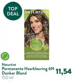 Holland & Barrett Permanente Haarkleuring 6N Donker Blond aanbieding