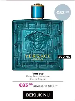 ICI Paris XL Versace Eros Pour Homme Eau de Toilette aanbieding