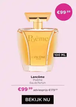 ICI Paris XL Lancôme Poême Eau de Parfum aanbieding