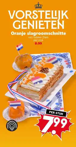 Coop Oranje slagroomschnitte aanbieding