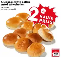 Coop Alledaags witte bollen en/of tarwebollen aanbieding