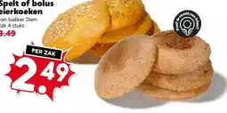 Coop Spelt of bolus eierkoeken aanbieding