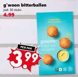 Coop g'woon bitterballen aanbieding