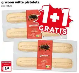 Coop g'woon witte pistolets aanbieding