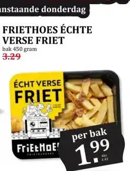 Coop FRIETHOES ÉCHTE VERSE FRIET aanbieding