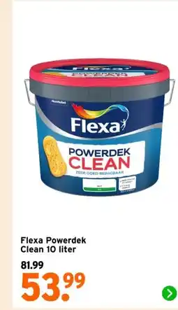 GAMMA Flexa Powerdek Clean 10 liter aanbieding