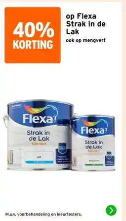 GAMMA op Flexa Strak in de Lak aanbieding