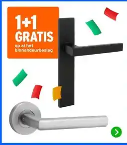 GAMMA op al het binnendeurbeslag aanbieding